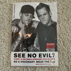 Aldo 'See No Evil' YouthAids Tag Necklace